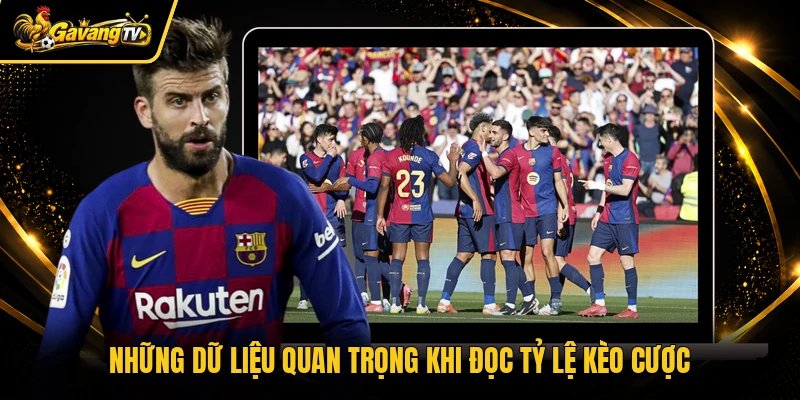 Những dữ liệu quan trọng khi đọc tỷ lệ kèo cược